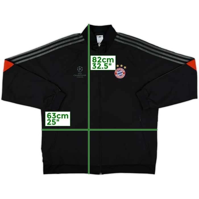 2014-15 Bayern Munich CL adidas Track Jacket - 9/10 - (XL)