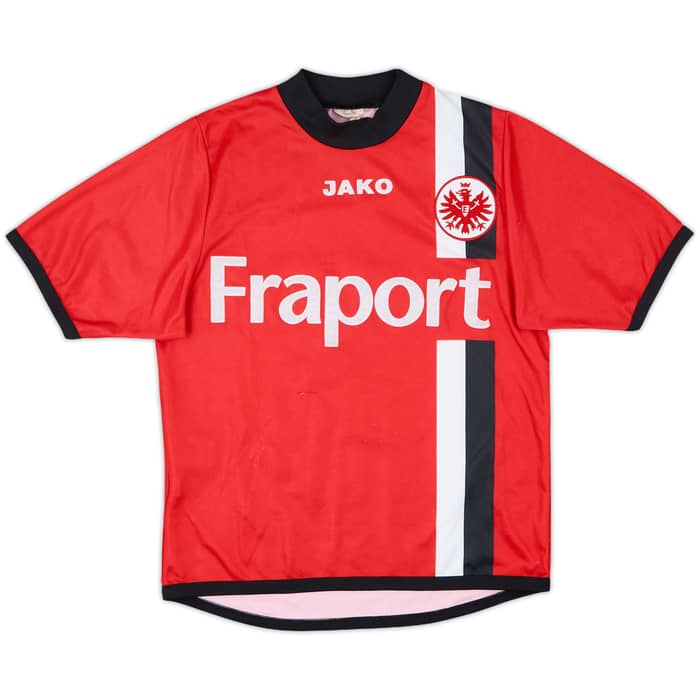 2005-06 Eintracht Frankfurt Home Shirt Jones #13 - 5/10 - (M.Boys)