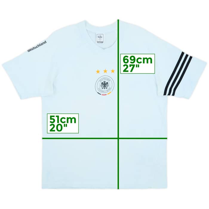 2006-07 Germany adidas Cotton Tee - 9/10 - (M)