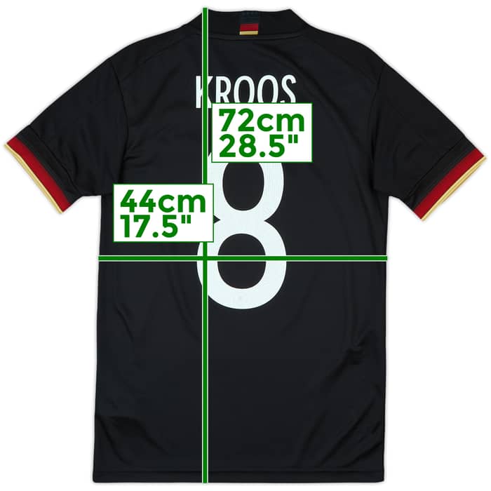 2020-21 Germany Away Shirt Kroos #8 - 10/10 - (XS)