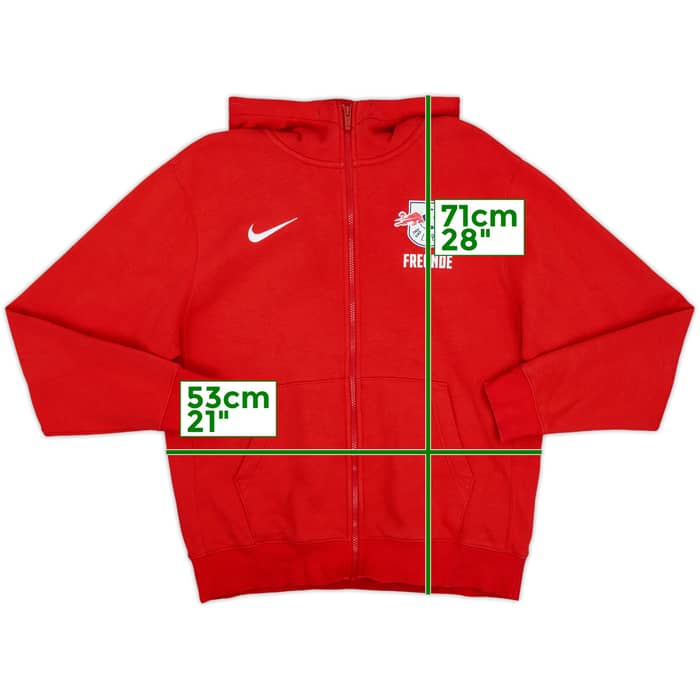 2020-21 RB Leipzig Freunde Nike Hooded Track Jacket - 8/10 - (M)