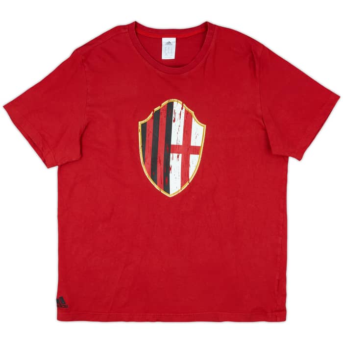 2013-14 AC Milan adidas Graphic Tee - 4/10 - (XL)