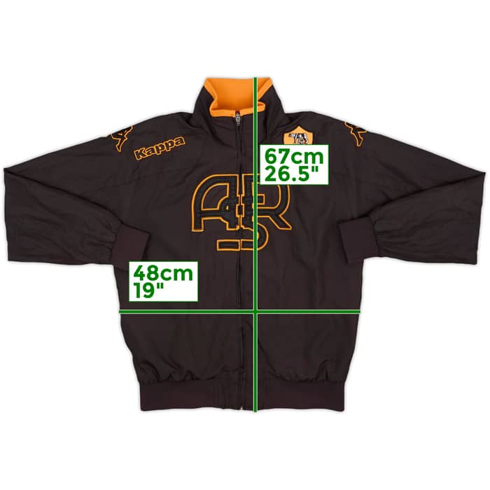 2011-12 Roma Kappa Track Jacket - 9/10 - (XL.Boys)