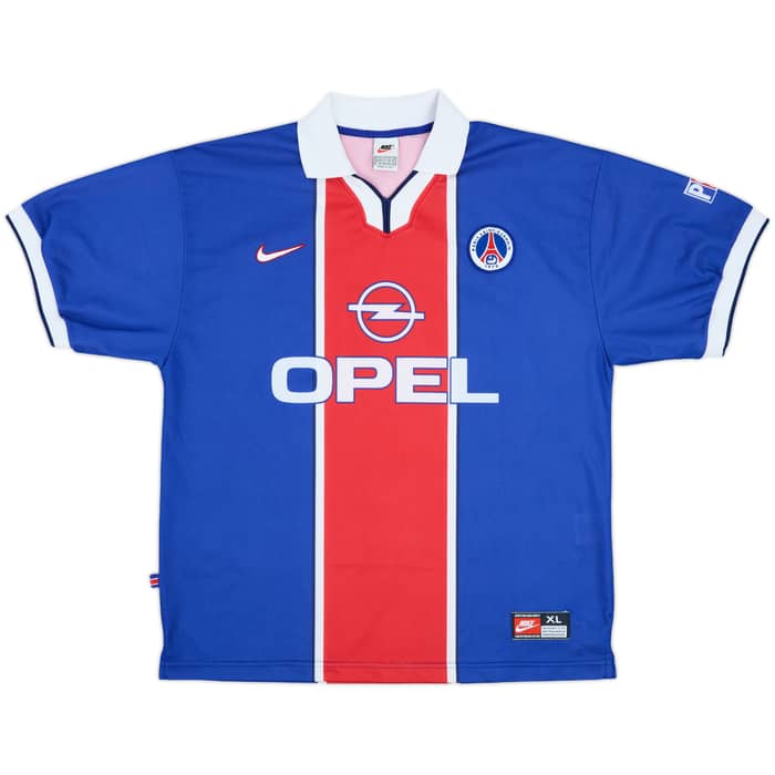 1997-98 Paris Saint-Germain Home Shirt - 9/10 - (XL)