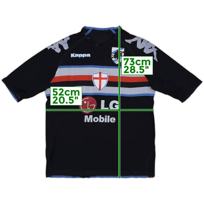 2005-06 Sampdoria Player Issue European Third Shirt - 4/10 - (L)