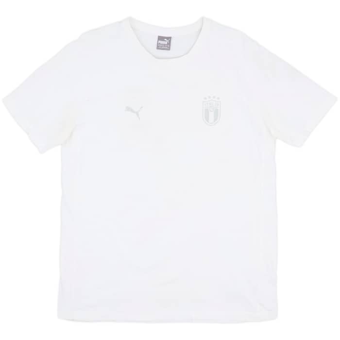 2016-17 Italy Puma Cotton Tee - 5/10 - (L)