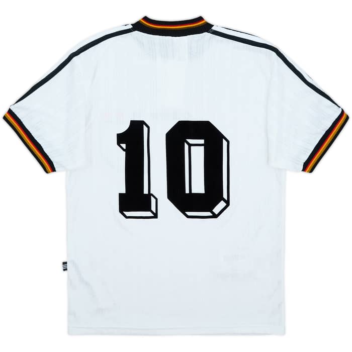 1996-98 Germany Home Shirt #10 - 8/10 - (S)