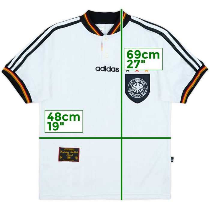 1996-98 Germany Home Shirt #10 - 8/10 - (S)
