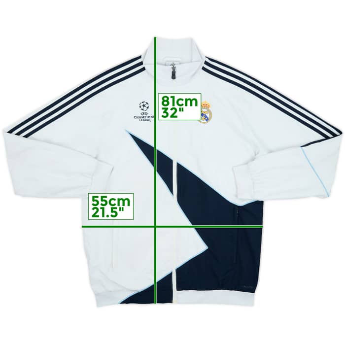 2009-10 Real Madrid adidas CL Track Jacket - 5/10 - (M)