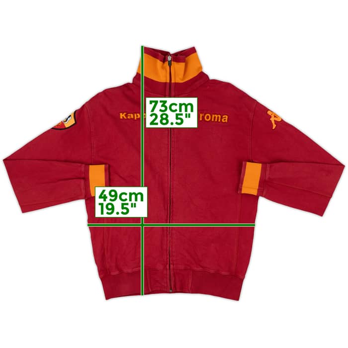 2007-08 Roma Kappa Track Jacket - 5/10 - (M)