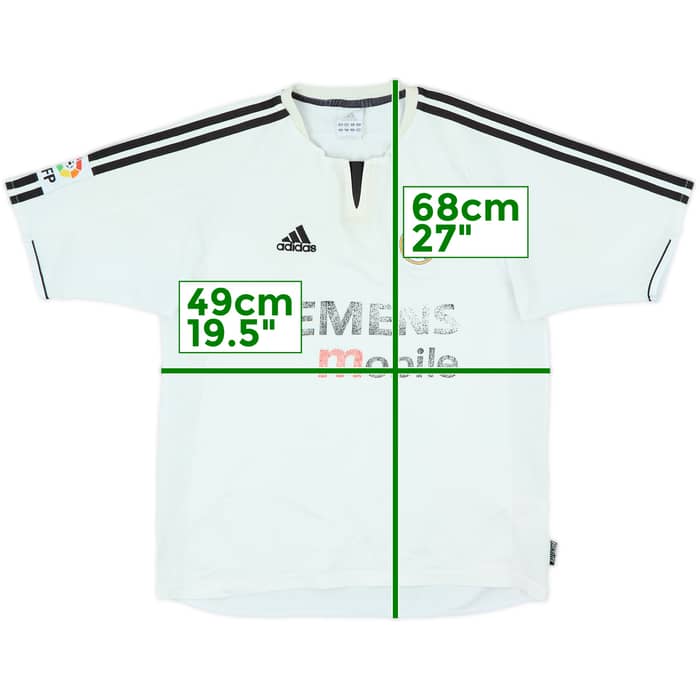 2003-04 Real Madrid Home Shirt - 4/10 - (S)