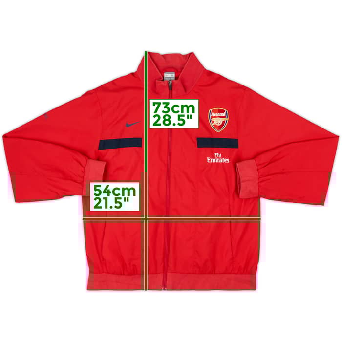 2008-09 Arsenal Nike Track Jacket - 8/10 - (M)
