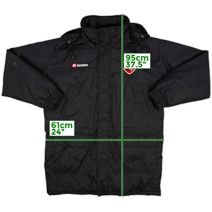 2005-06 Ancona Lotto Padded Bench Coat - 7/10 - (S)
