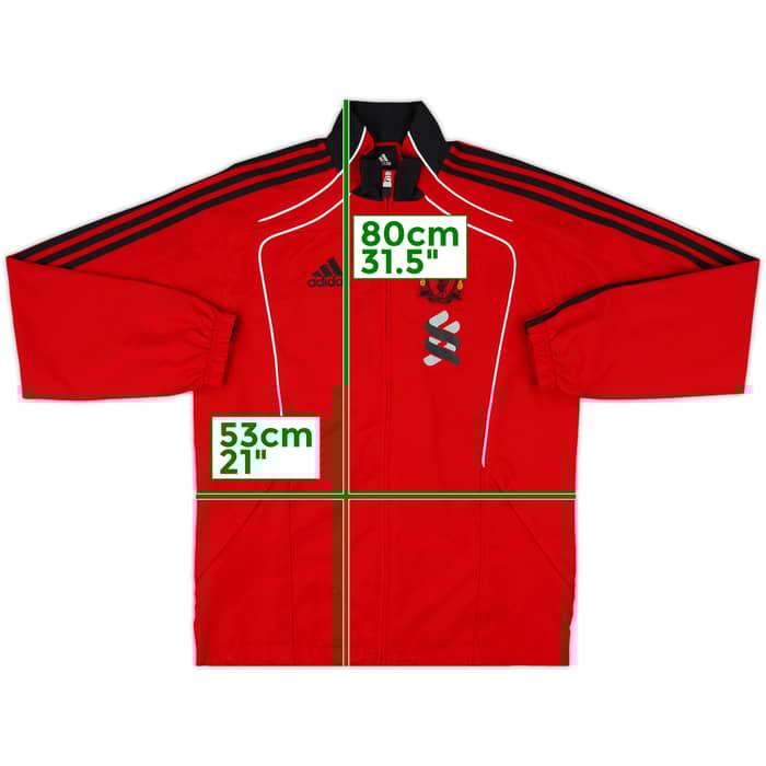 2010-11 Liverpool adidas Track Jacket - 4/10 - (S)