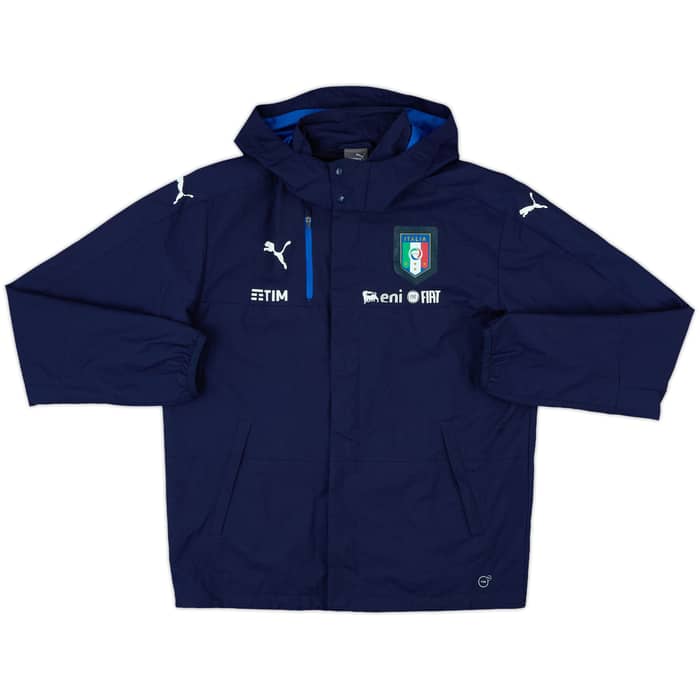 2016-17 Italy Puma Hooded Rain Jacket - 5/10 - (L)