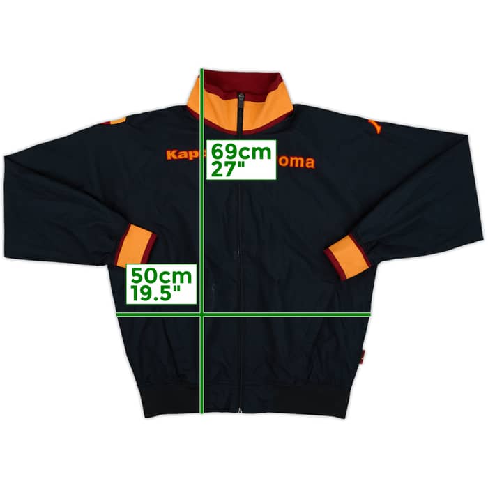 2011-12 Roma Kappa Track Jacket - 7/10 - (S)