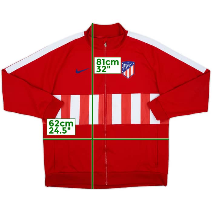 2019-20 Atletico Madrid Nike Track Jacket - 7/10 - (XXL)