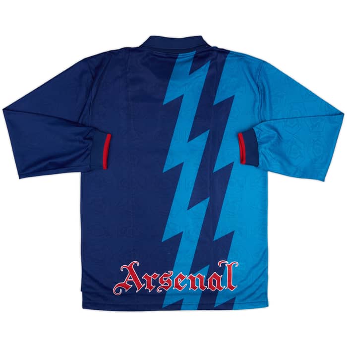 1995-96 Arsenal Away L/S Shirt - 8/10 - (L)