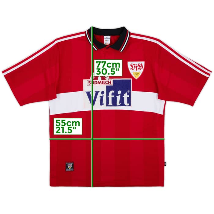1996-97 Stuttgart Away Shirt - 8/10 - (L)