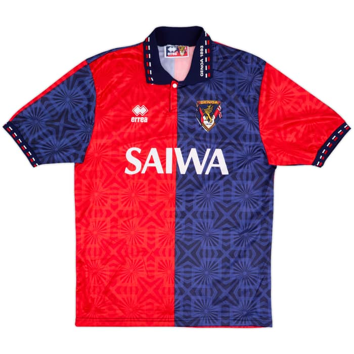 1992-94 Genoa Home Shirt - 8/10 - (M)