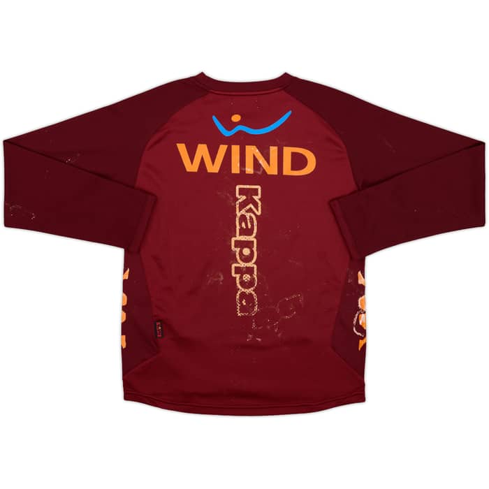 2008-09 Roma Kappa Training L/S Shirt - 4/10 - (L.Boys)
