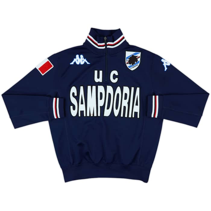 2007-08 Sampdoria Kappa Track Jacket - 6/10 - (M)