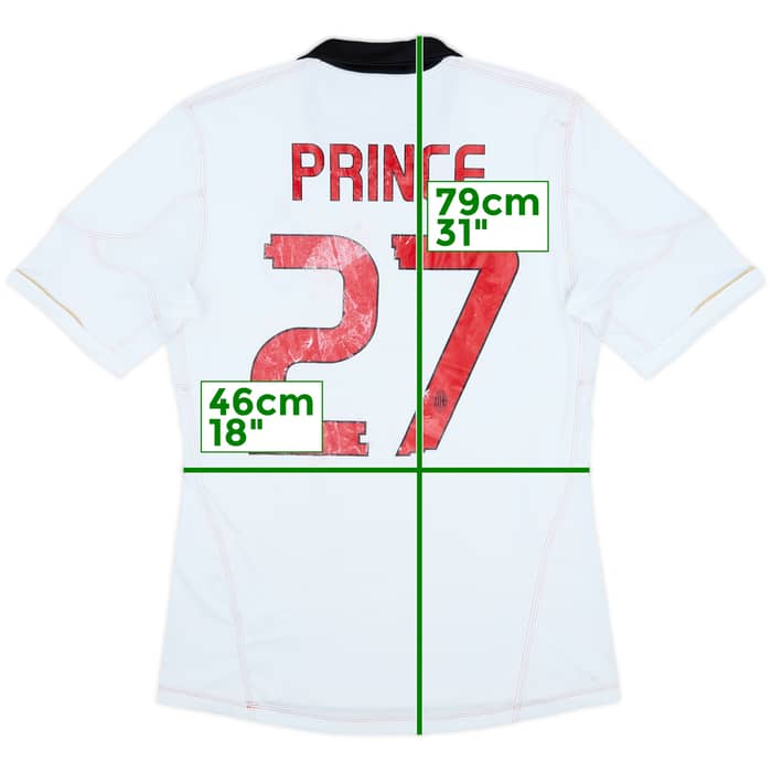 2010-11 AC Milan Away Shirt Prince #27 - 4/10 - (M)