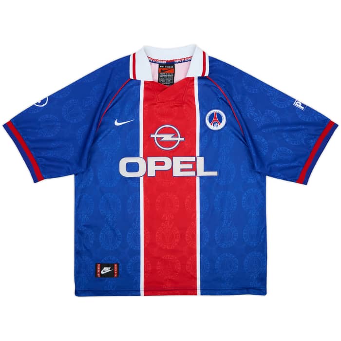 1996-97 Paris Saint-Germain Home Shirt - 8/10 - (XL)