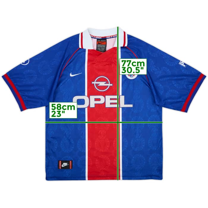 1996-97 Paris Saint-Germain Home Shirt - 8/10 - (XL)