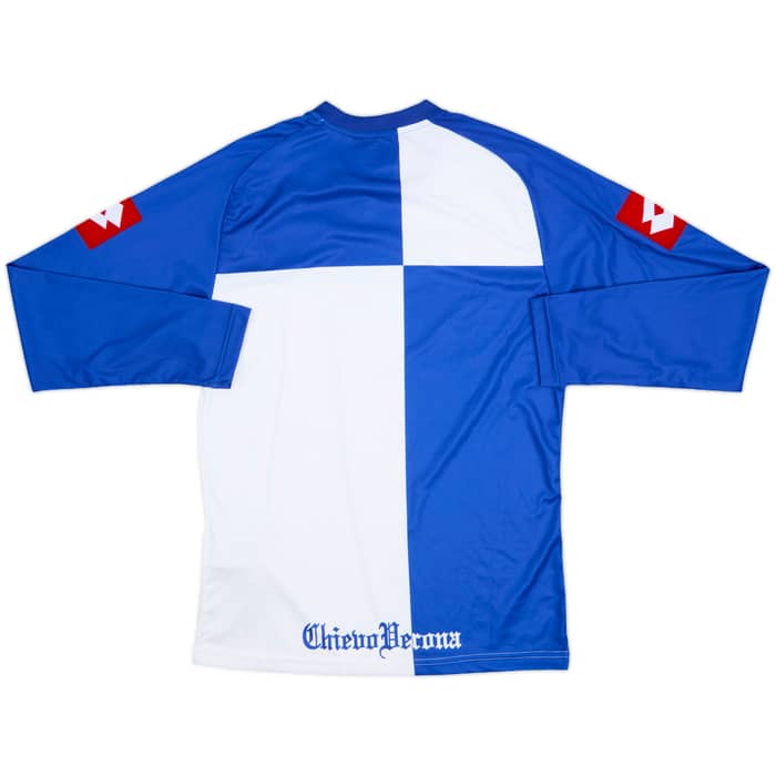 2007-08 Chievo Verona Away L/S Shirt (M)