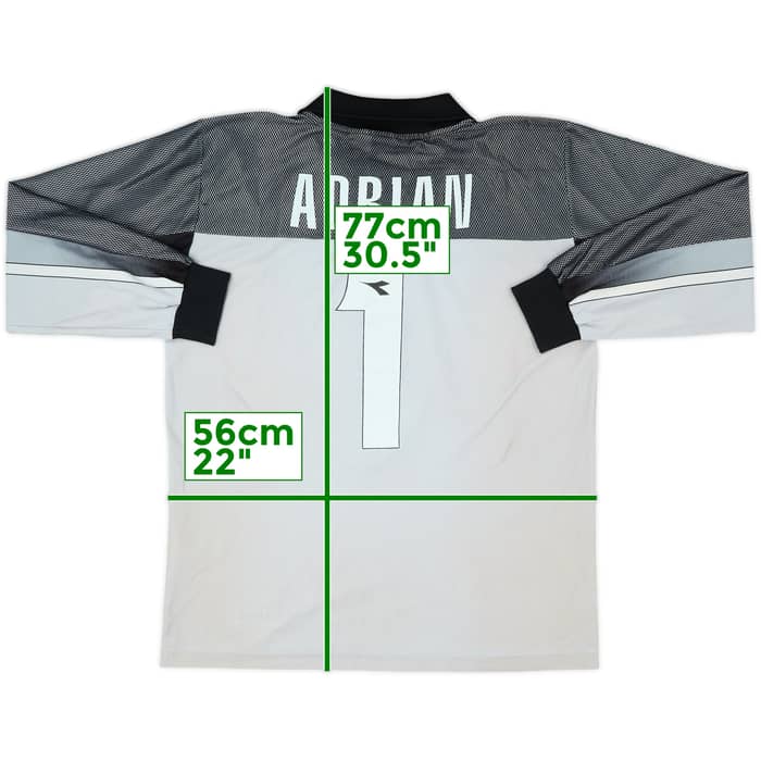 1999-00 Roma GK Shirt Adrian #1 - 5/10 - (L)