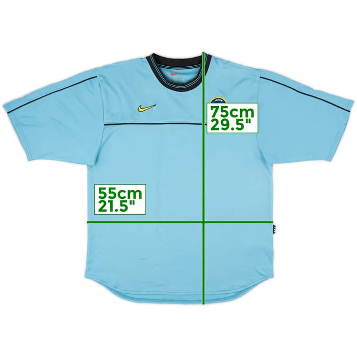 1999-00 Inter Milan Nike Training Shirt - 8/10 - (M)