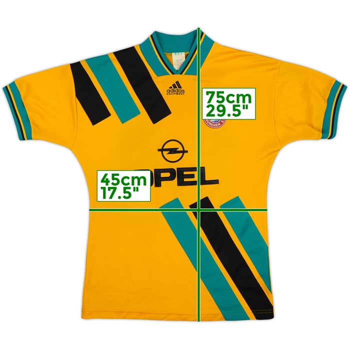 1993-96 Bayern Munich Away Shirt - 8/10 - (S)