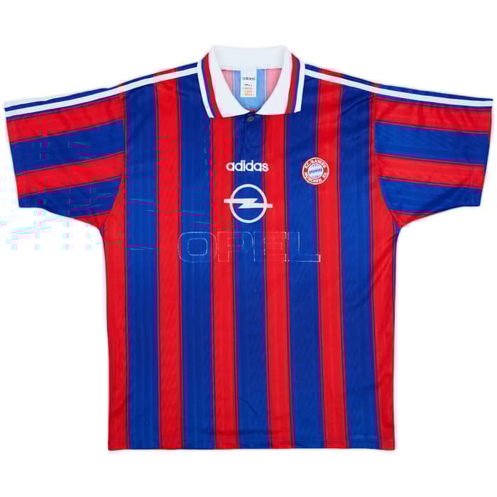 1995-97 Bayern Munich Home Shirt Klinsmann #18 - 4/10 - (L)
