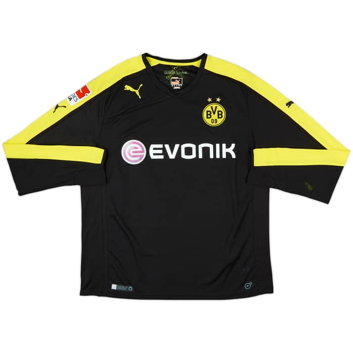 2013-14 Borussia Dortmund Away L/S Shirt Błaszczykowski #16 - 3/10 - (XL)