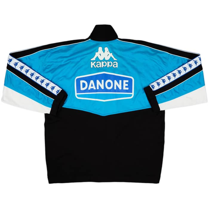 1992-93 Juventus Kappa 1/4 Zip Track Jacket - 8/10 - (XL)