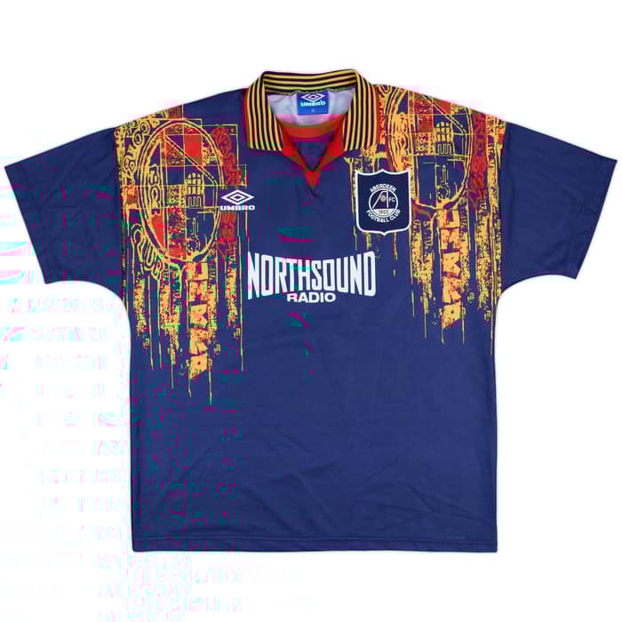 1994-96 Aberdeen Away Shirt - 9/10 - (XL)