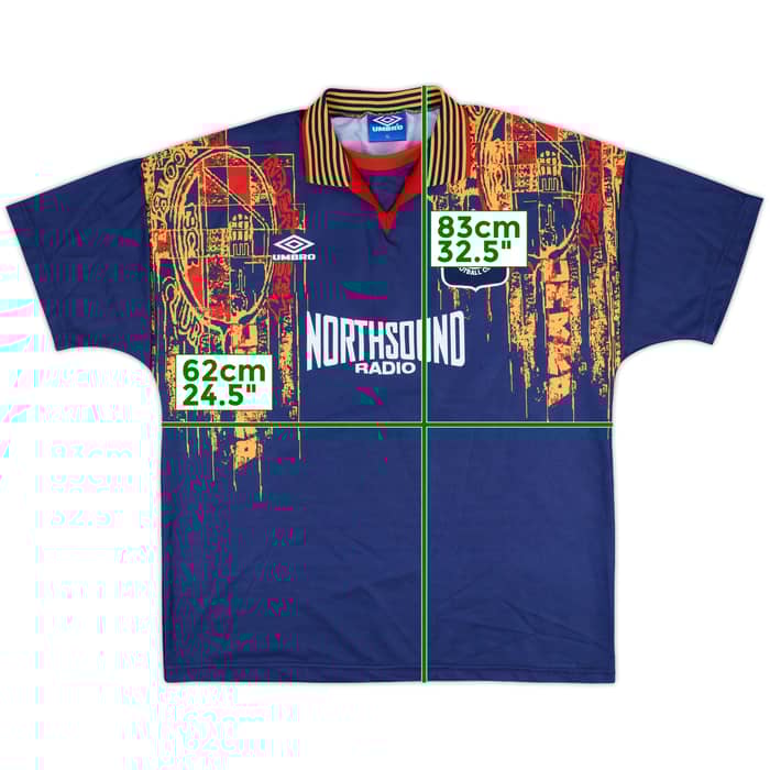 1994-96 Aberdeen Away Shirt - 9/10 - (XL)