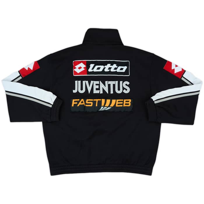 2001-02 Juventus Lotto 1/4 Zip Drill Top - 8/10 - (XL)