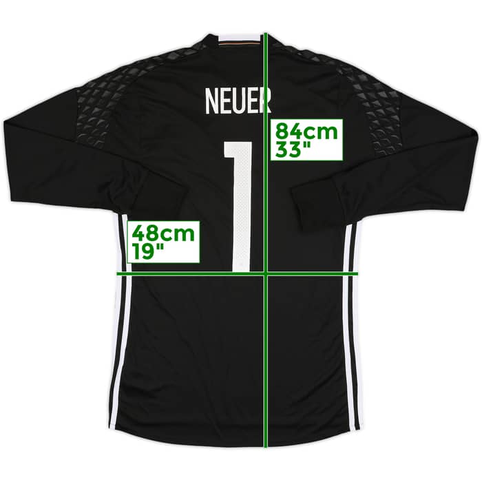 2015-17 Germany GK Shirt Neuer #1 - 8/10 - (M)