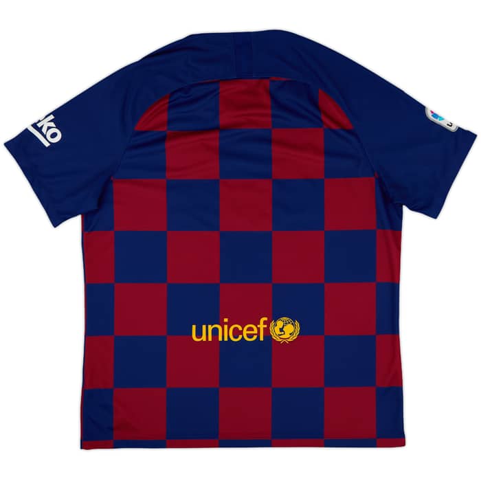 2019-20 Barcelona Home Shirt - 4/10 - (XL)