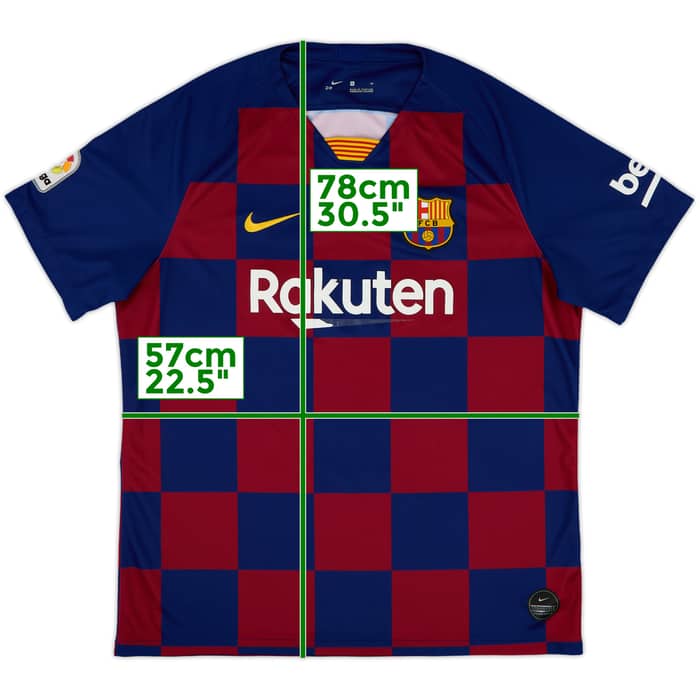 2019-20 Barcelona Home Shirt - 4/10 - (XL)