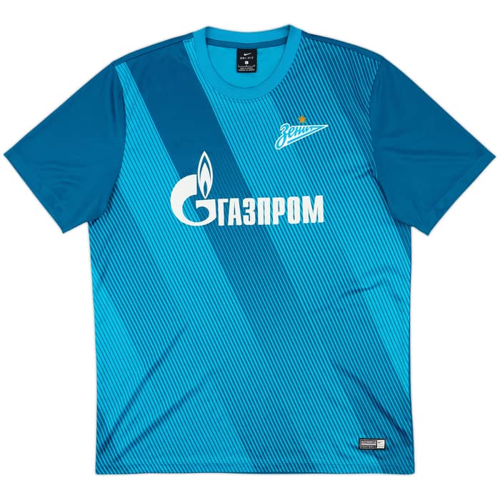 2016-17 Zenit St. Petersburg Basic Home Shirt - 4/10 - (L)