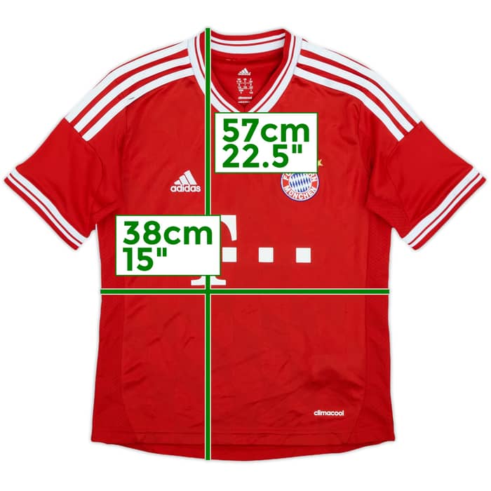 2013-14 Bayern Munich Home Shirt - 6/10 - (S.Boys)