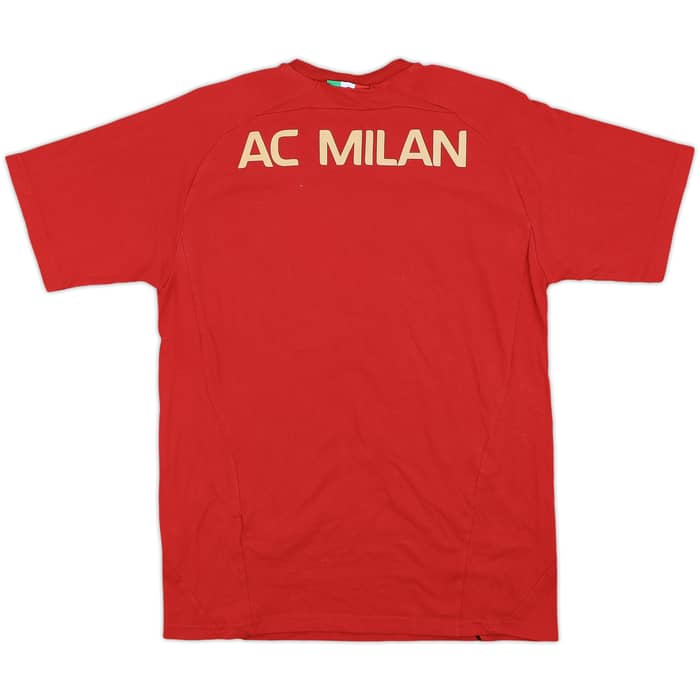 2010-11 AC Milan adidas Cotton Tee - 5/10 - (XL.Boys)