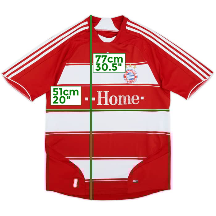 2007-08 Bayern Munich Home Shirt - 5/10 - (L)