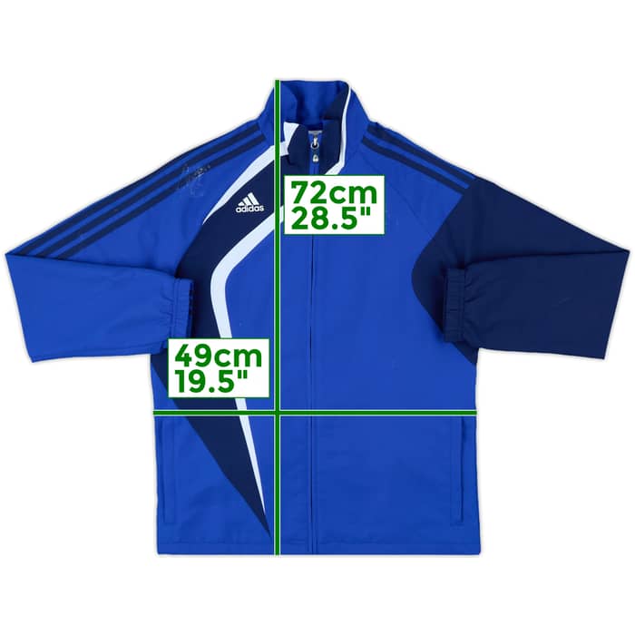 2009-10 Schalke adidas Track Jacket - 5/10 - (S)