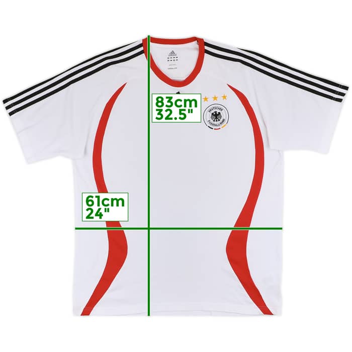 2006-07 Germany adidas Cotton Tee - 8/10 - (XL)