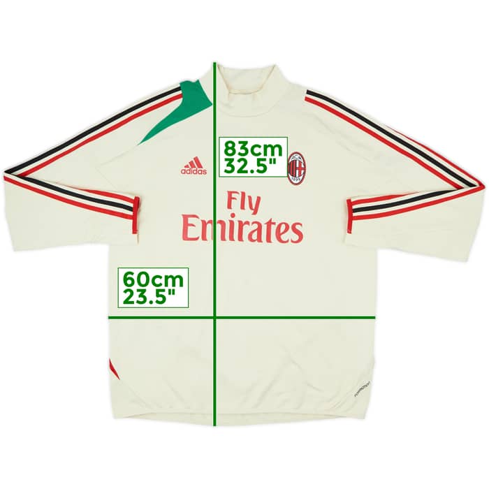 2012-13 AC Milan adidas Drill Top - 5/10 - (XL)