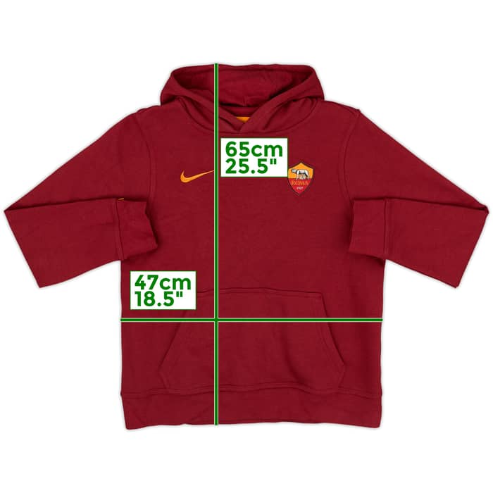 2015-16 Roma Nike Hooded Sweat Top - 8/10 - (L.Boys)